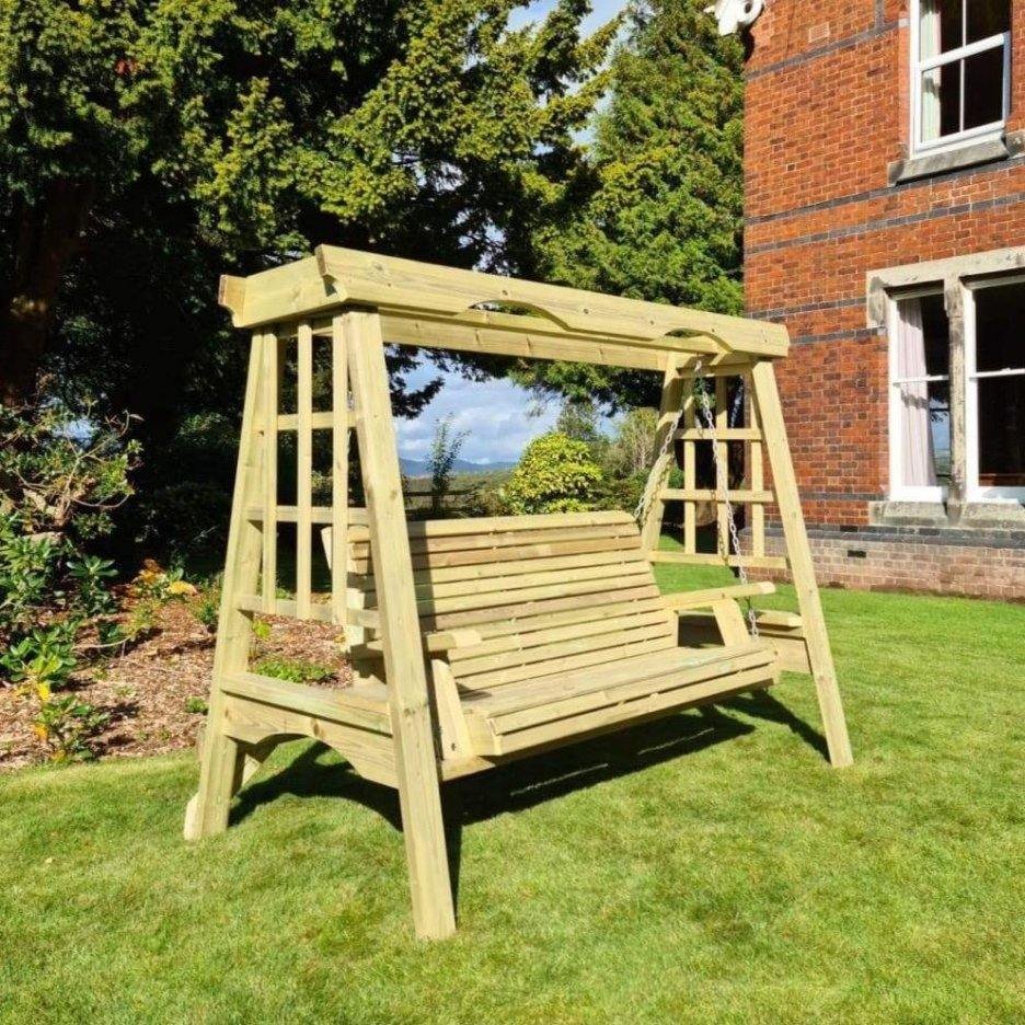 Swing seats for summer houses