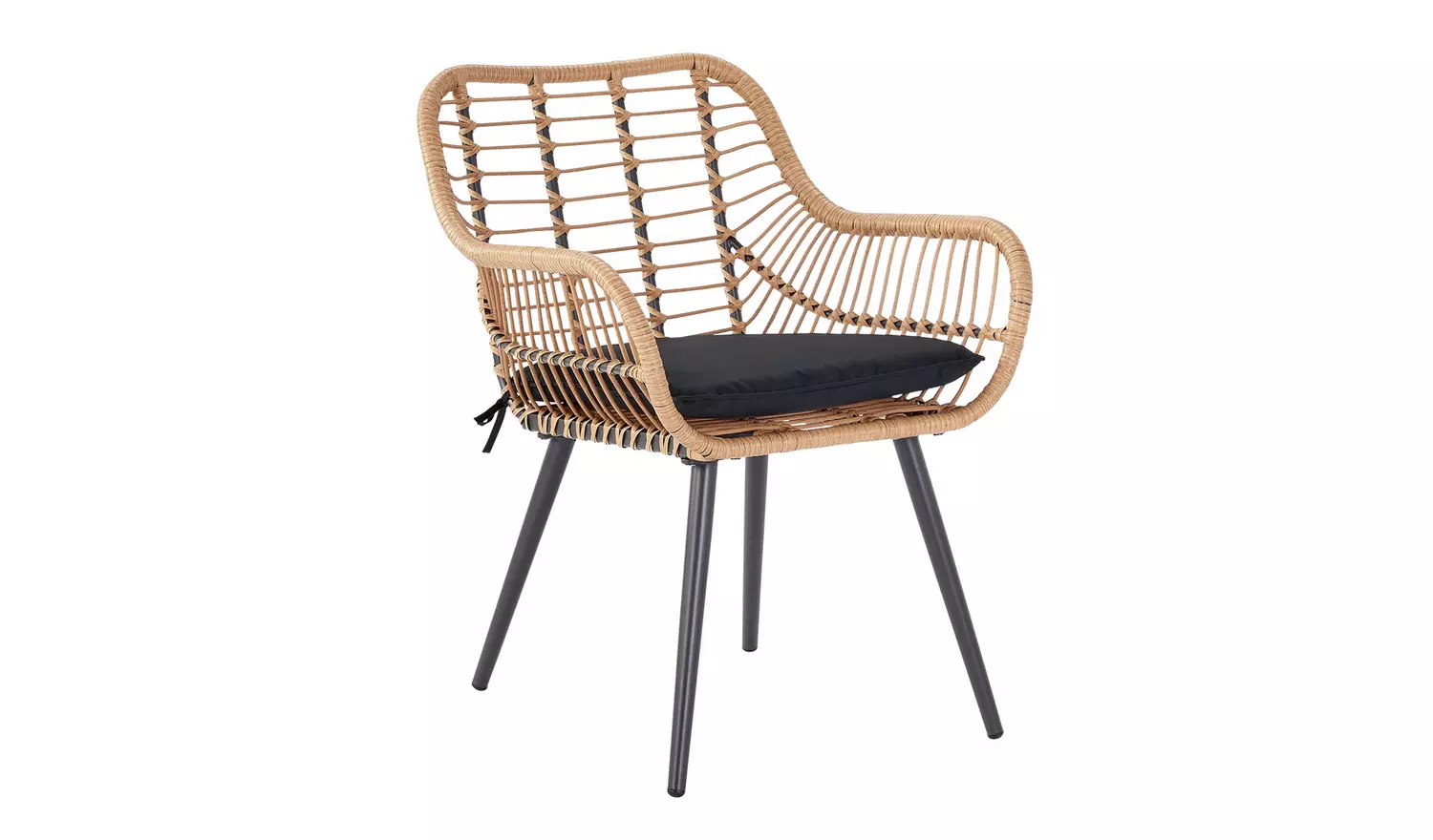 Habitat 4 Seater Bamboo Effect Garden Sofa Set