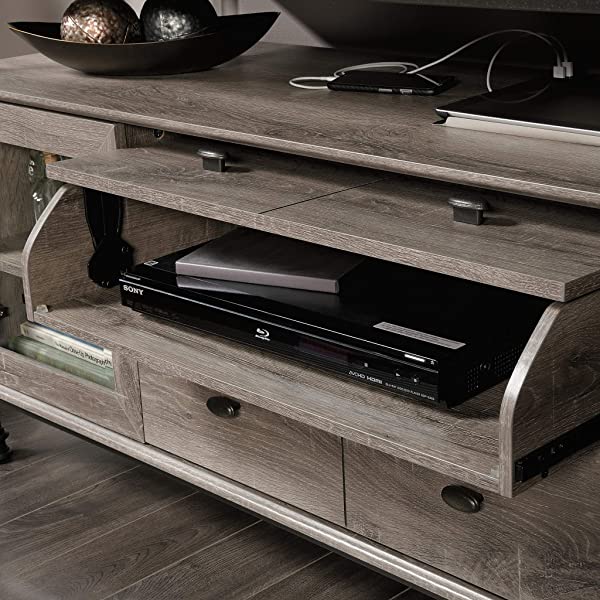 Sauder Canal Street Entertainment Credenza, For TV's up to 60