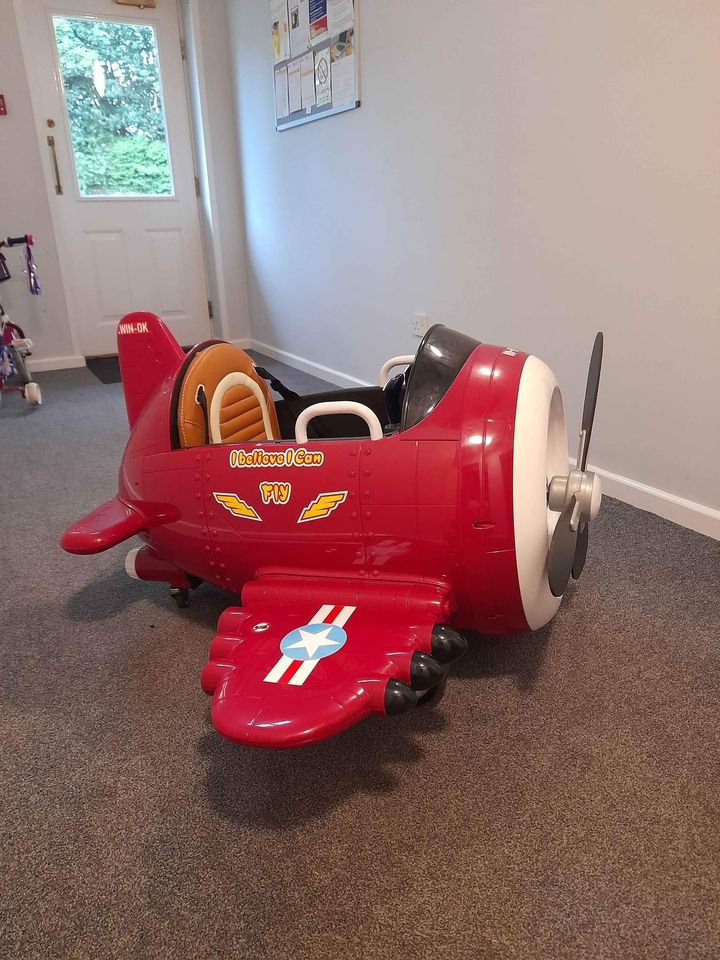 12v Ride On Airplane