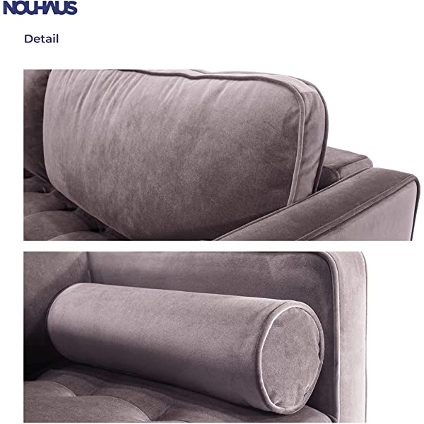 Nouhaus Module, Sleeper Sofa Bed Couch. 7ft Luxury Convertible Sofa Futon Bed with No Roll Together Latex. Ivory Woven Pull Out Bed for Bedroom Couch, Small Apartment Furniture Sofas or RV Couch Woven/Knit Ivory