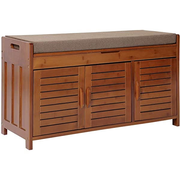 K KELBEL Shoe Rack & Shoe Bench & Shoe Cabinet & Boot Organizing Detachable Cushion with Hidden Storage Compartment,Large Size XX-Large(Upgrade Classic Shoe Cabinet)