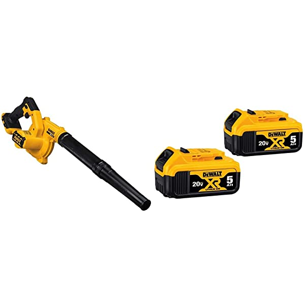 DEWALT 20V MAX Blower for Jobsite, Compact, Tool Only (DCE100B) Blower Only