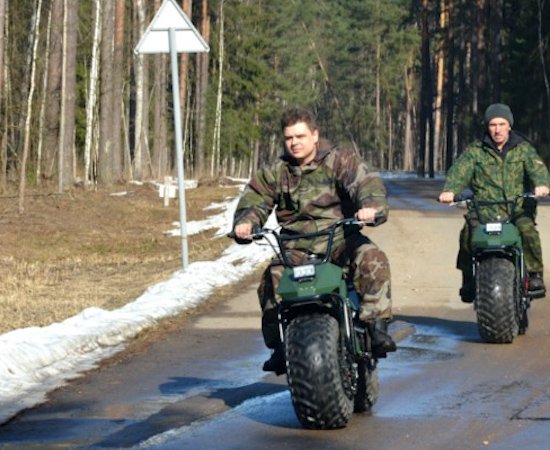 ALL-TERRAIN VEHICLE DESIGNED FOR OFF-ROAD