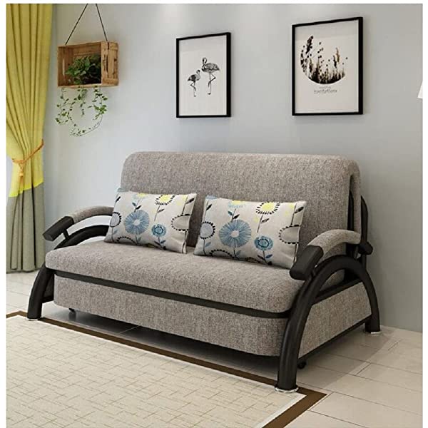 Latex Mattress with Storage cabinets can be Folded Sofa beds, Sofas, Folding Sofas, Latex Cushion Sofas, Sofas with Storage cabinets (Grey, 70.874.8inch) Grey 70.8*74.8inch