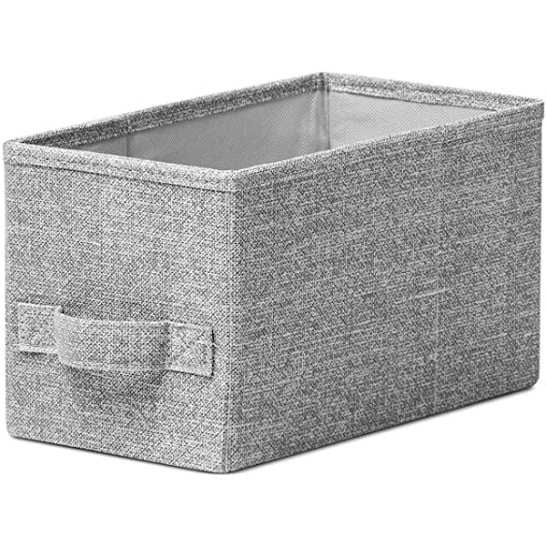 7 Drawers Dresser - Furniture Storage Tower Unit for Bedroom, Hallway, Closet, Office Organization - Steel Frame, Wood Top, Easy Pull Fabric Bins Gray/White Gray / White