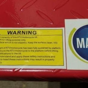 Quad Bike Bench Lift. Motorcycle Lift.Ride On Mower Bench Hydraulic Lift