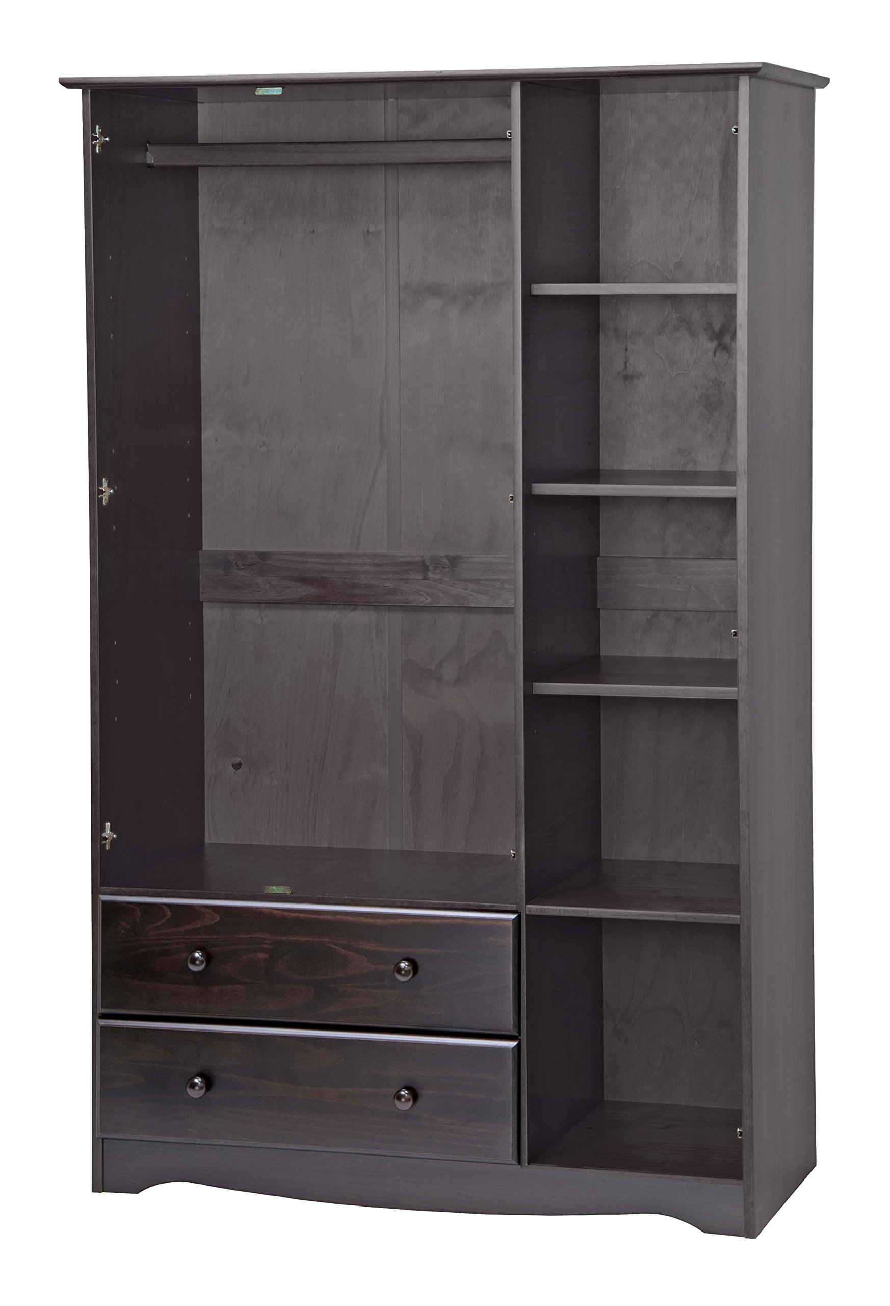 【Furniture】100% Solid Wood Grand Wardrobe/Armoire, 46
