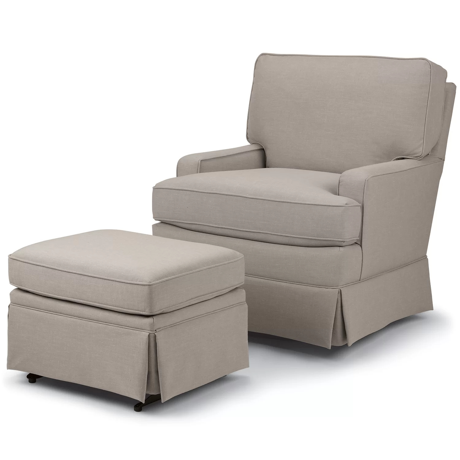 【Furniture】Highgrove Swivel Glider and Ottoman