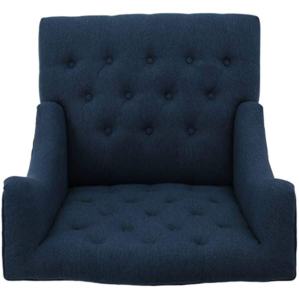 Christopher Knight Home Toddman High-Back Fabric Club Chair, Dark Charcoal