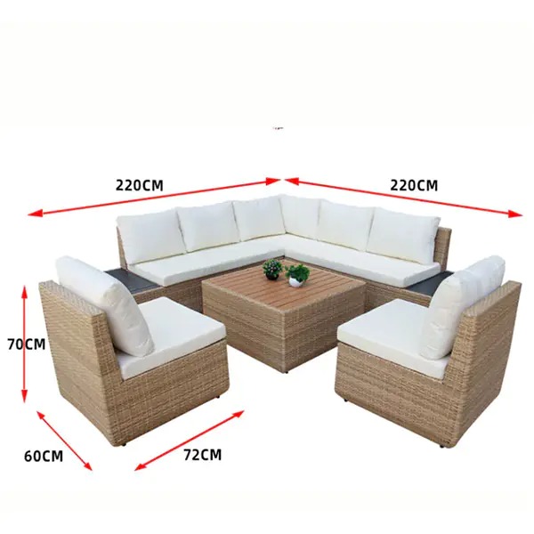 【Furniture】rattan outdoor sofa