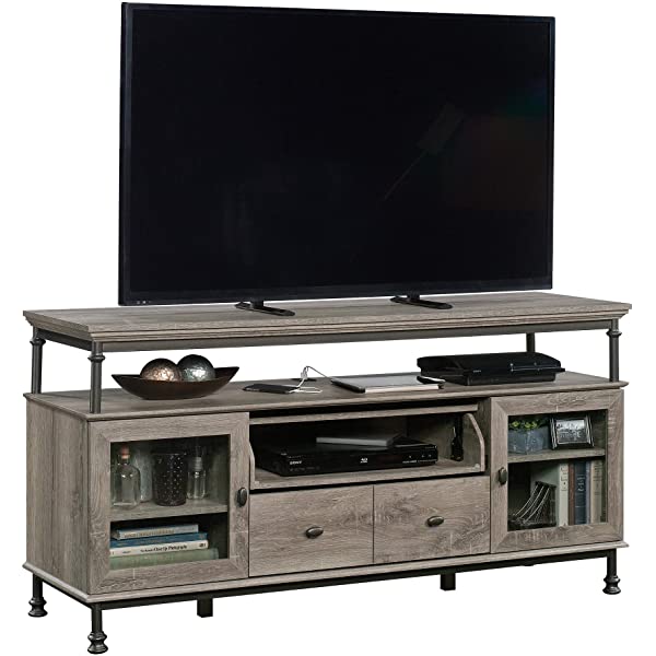 Sauder Canal Street Entertainment Credenza, For TV's up to 60